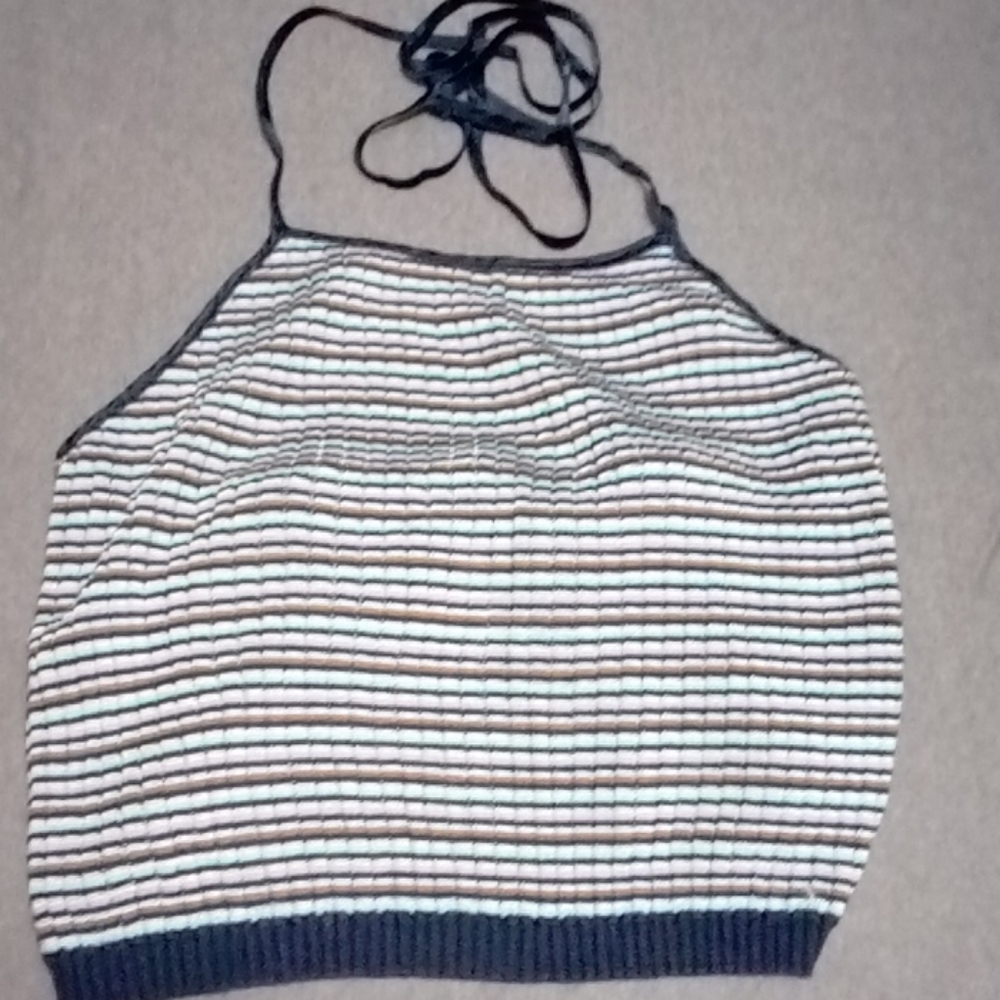 Cute halter crop top